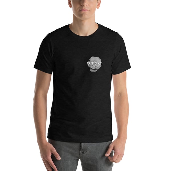 Image of wrest T-Shirt - Coward of Us All - Short-Sleeve Premium T-Shirt (Unisex) - Black Heather