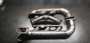 Image of Z31 log style turbo manifolds 