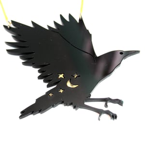 Image of Mystical Crow Necklace