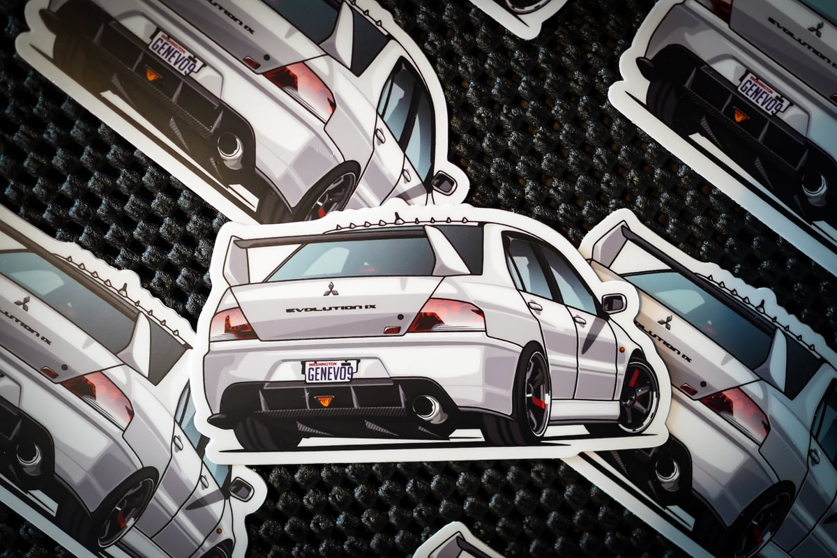 Image of Genevo9 Flexin' Sticker 