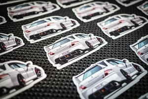 Image of Genevo9 Flexin' Sticker 