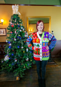Image of Cheesy Selection Box - Christmas Cardigan (limited edition) 