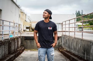 Image of EVOLVE by Genevo9 Logo Tee 