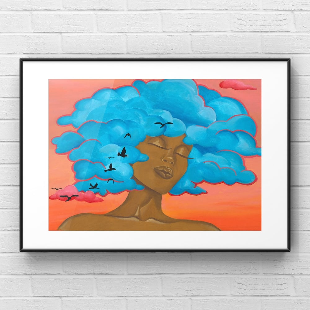 Image of Fine Art Print- “Head in the Clouds”