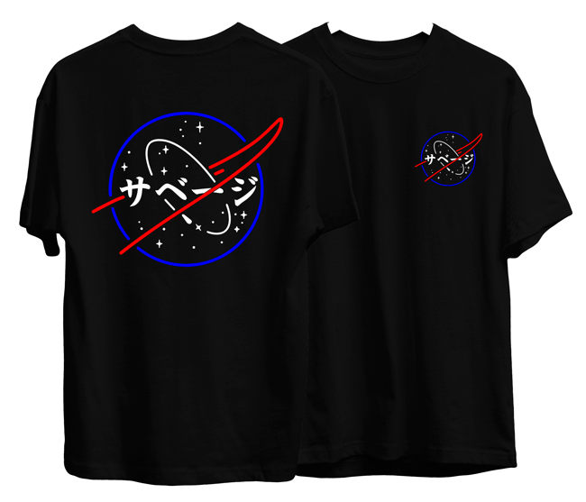 GetSavage Nasa T-Shirt