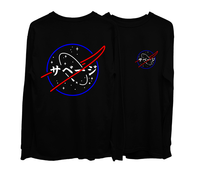 GetSavage Nasa LongSleeve