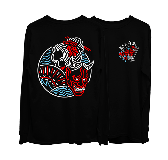 GetSavage Neon Oni LongSleeve