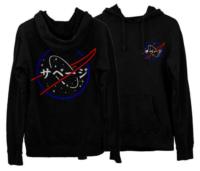 GetSavage Nasa Hooded Pullover