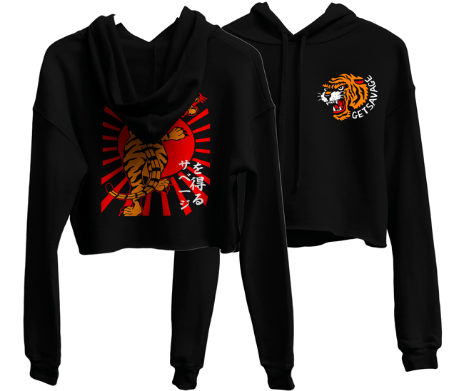 GetSavage Tora Hooded Pullover