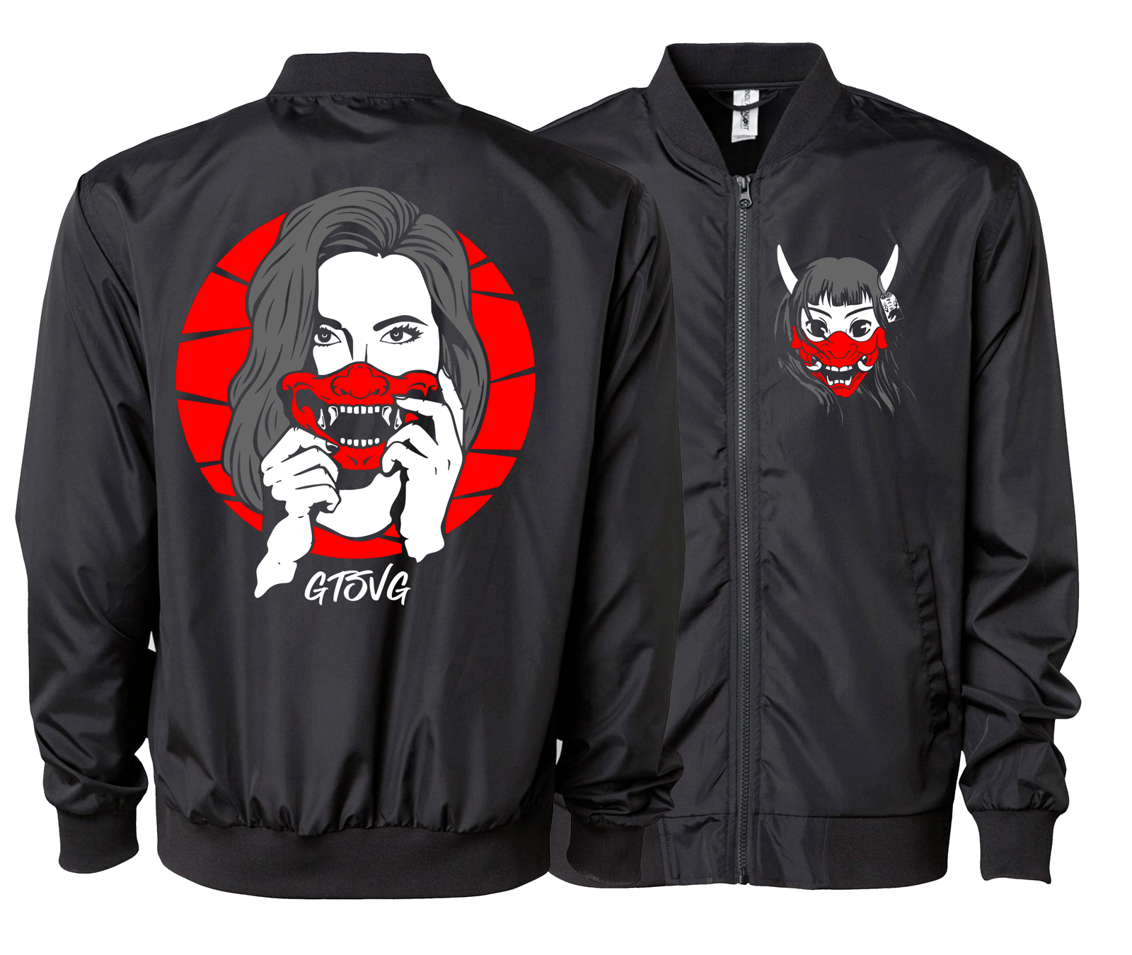 GetSavage Oni Geisha Bomber Jacket 