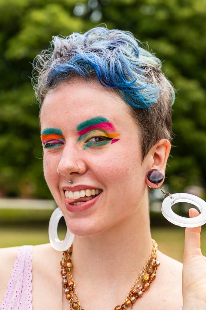 Image of Sparkly Hoops