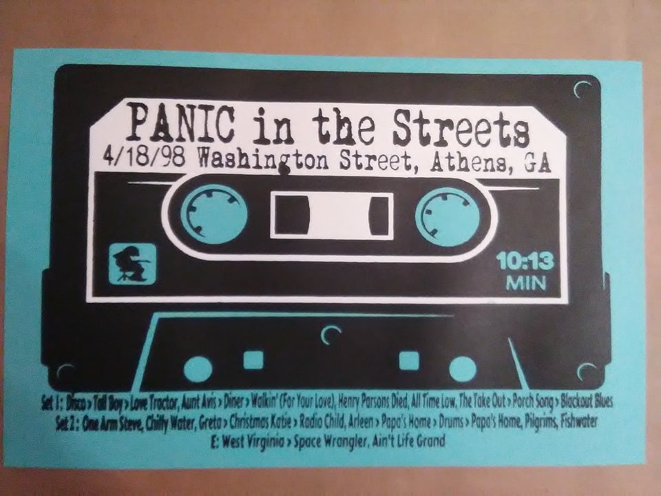 Image of Panic in the Streets Screen Print