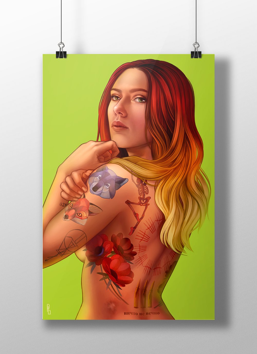 Tattoo Natasha Romanoff
