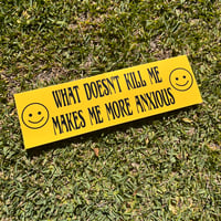 Image 1 of What Doesn’t Kill Me Bumper Sticker