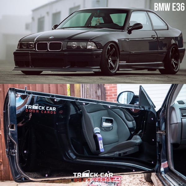 Image of BMW e36 Coupe Track Car Door Cards