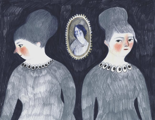 Grey Ladies - Giclee print