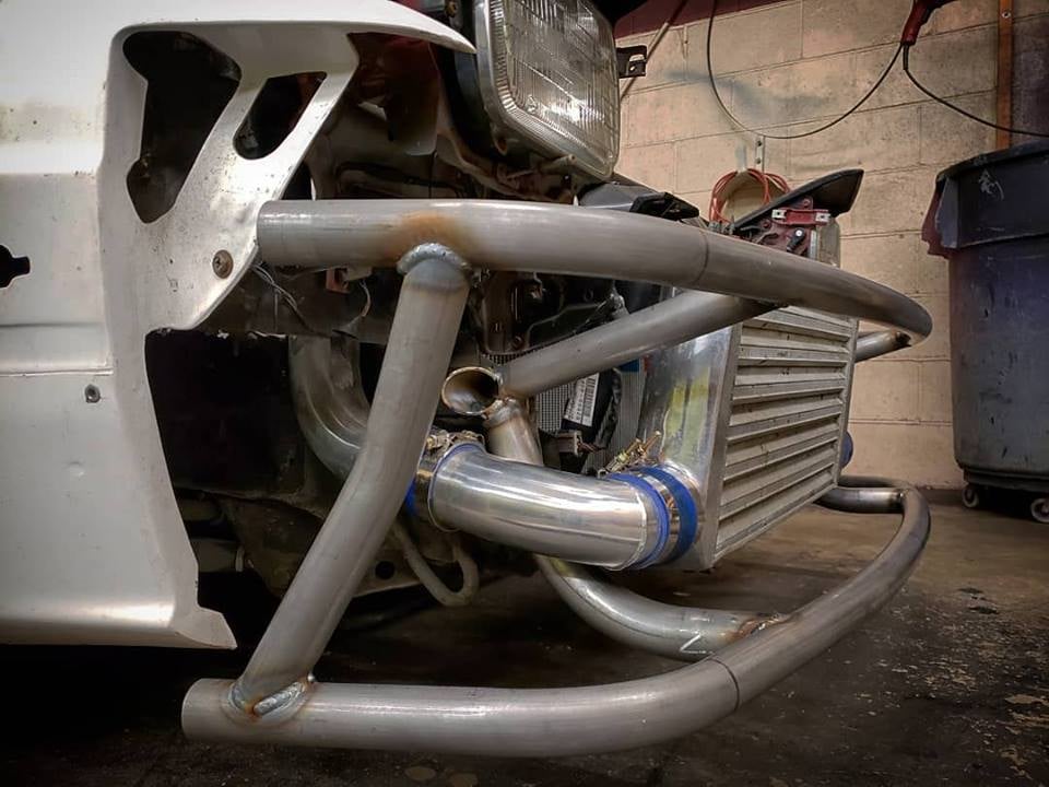 Front Crash Bar / Top Garage