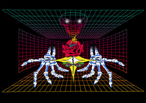 Image of 'Mystic Rose' woven blanket PREORDER