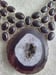 Image of BLACK AGATE AND SPINEL NECKLACE