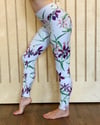 Lily Flower Yoga Pants