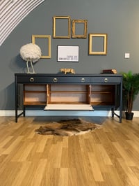 Image 4 of An all Black Nathan sideboard 