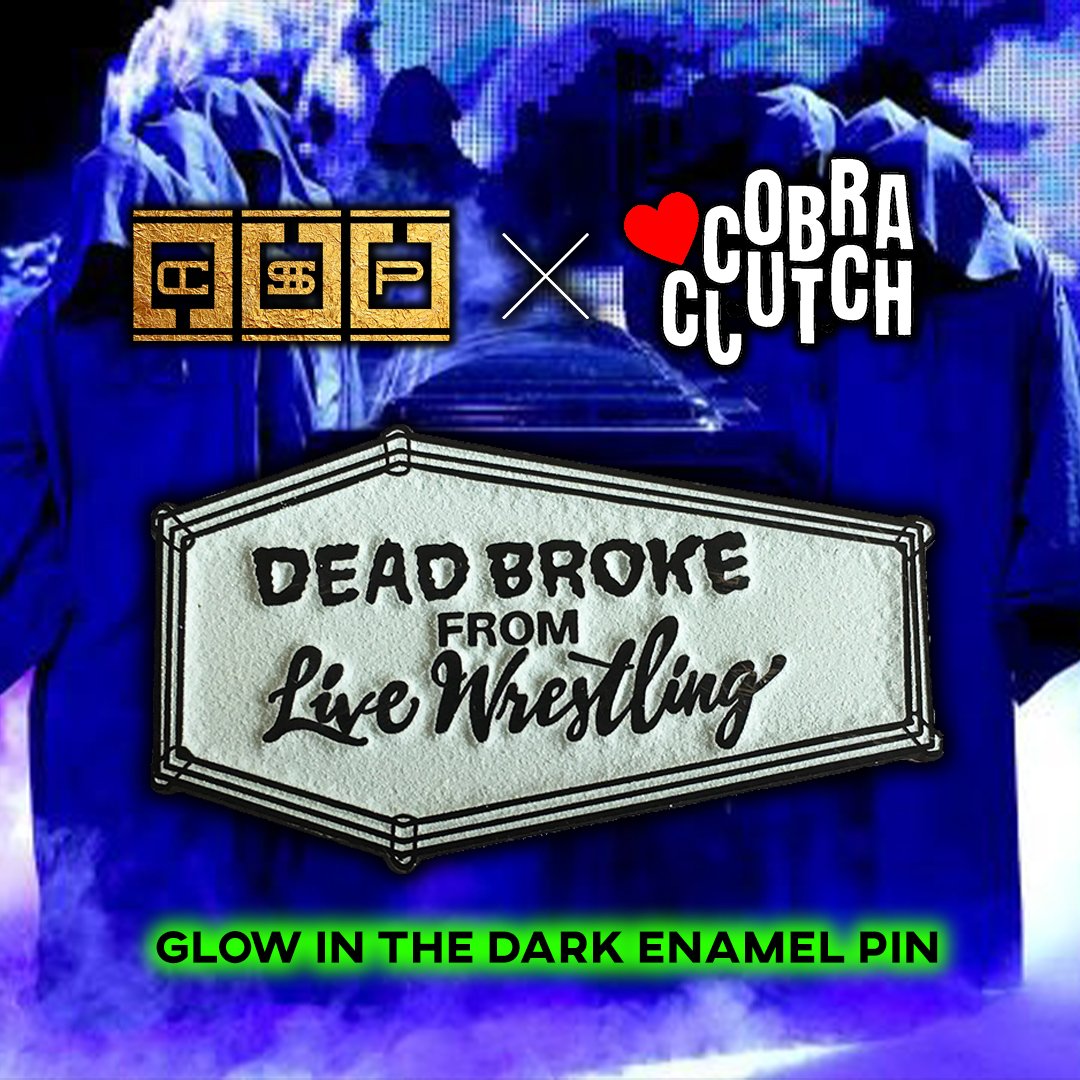 Image of "DEAD BROKE" Enamel Pin