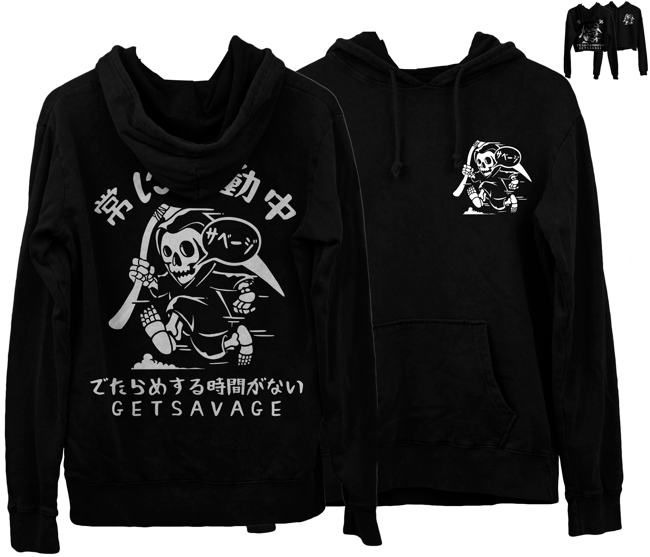 GetSavage Zugaikotsu Hooded Pullover
