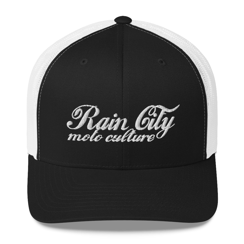 Image of Cursive Trucker Hat