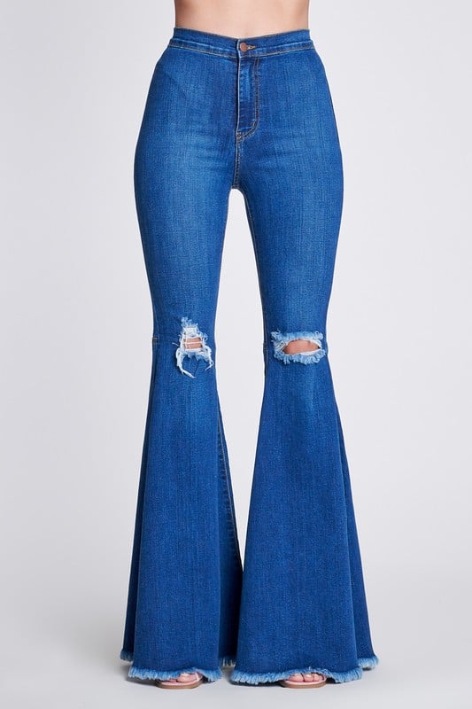 Women Blue Denim Jeans | Vera'Nique Boutique