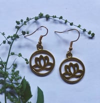 "Lotus Flower" Earrings