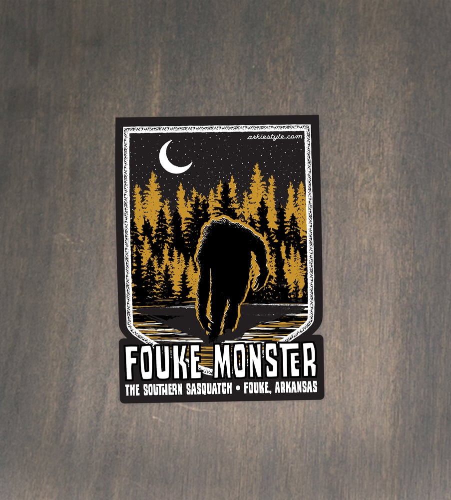 Image of Fouke Monster sticker