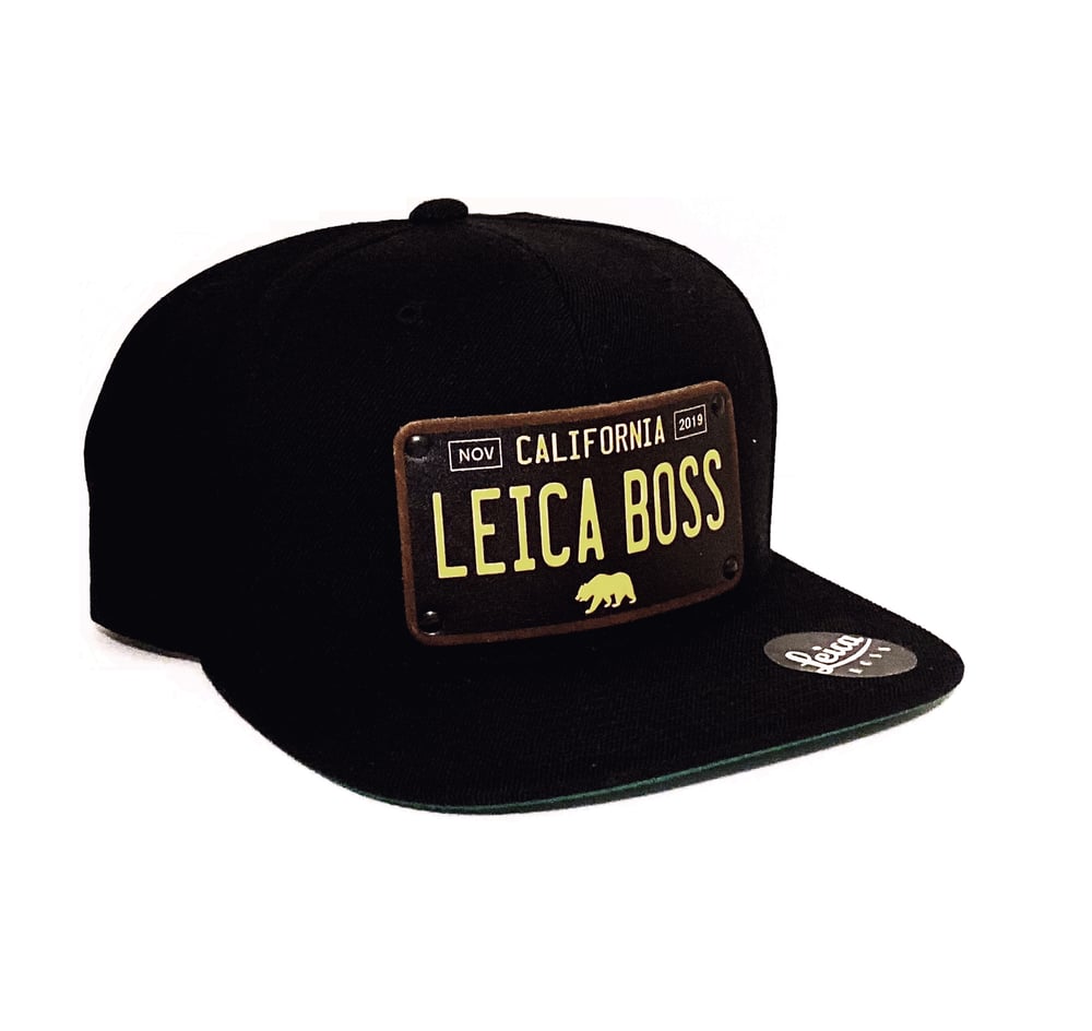 Image of THE LEICA BOSS BRAND CALIFORNIA LEGACY PLATE HAT