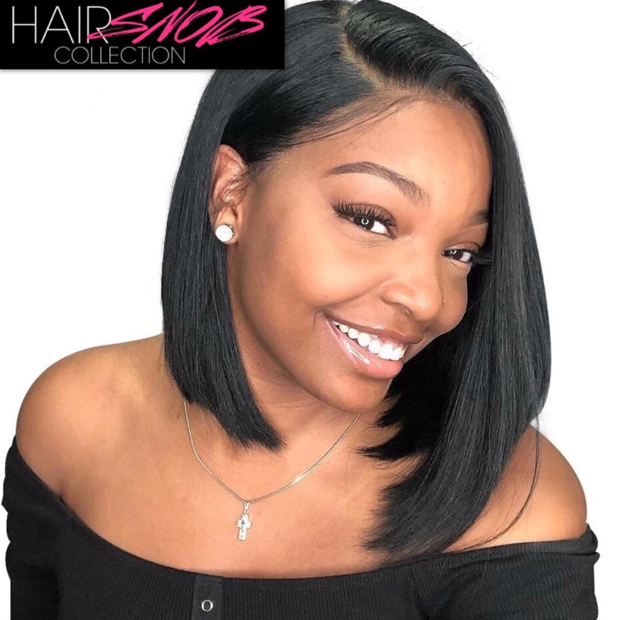 Image of Lace Front 13x4 Straight Bob Wig