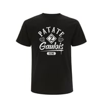 Image 1 of TEE-SHIRT NOIR  - PATATE DE GAULOIS