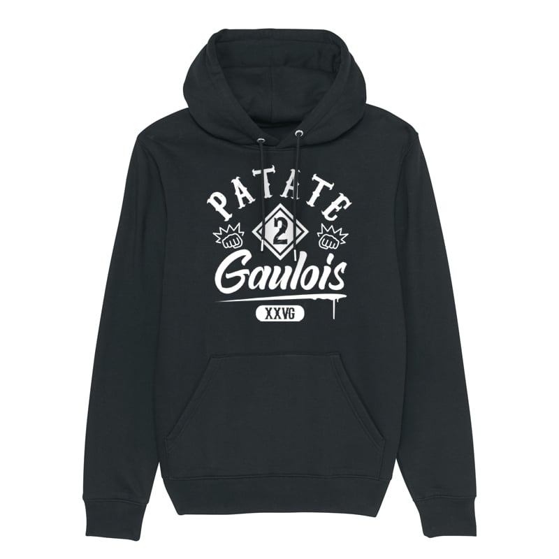 Image of SWEAT-SHIRT CAPUCHE UNISEX - PATATE DE GAULOIS