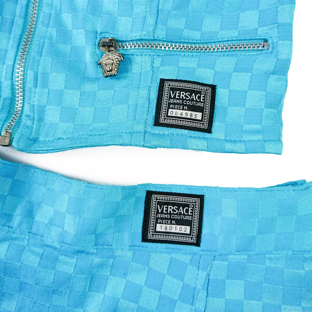 Image of Versace Jeans Couture Checkerboard Set