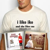 Image of Bundle Package - "I Like Ike" American Apparel T-shirt & CDs