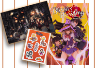 Bloody Howling Sticker+Print Bundle (Limited Stock )