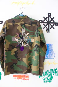 Image of stick out stay down camo jacket 