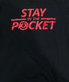 Women's Black/Red STAY IN THE POCKET tee