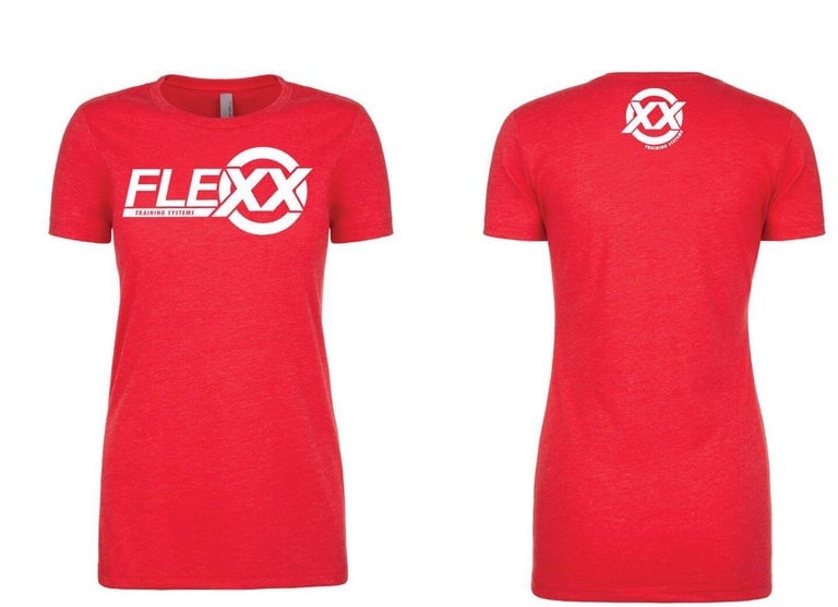 Men's Red/White Flexx Tee