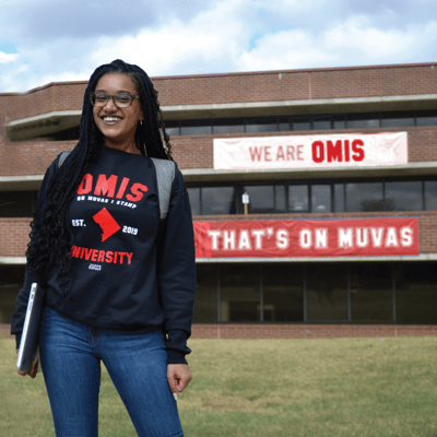 Image of OMIS University - On Muvas I Stamp Sweatshirt