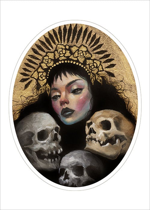 Image of "Catacombs" OPEN edition print