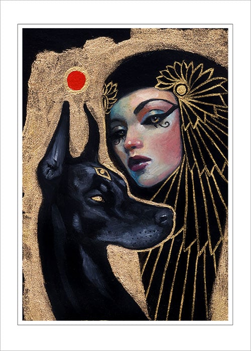 Image of "Black Dog" OPEN edition print