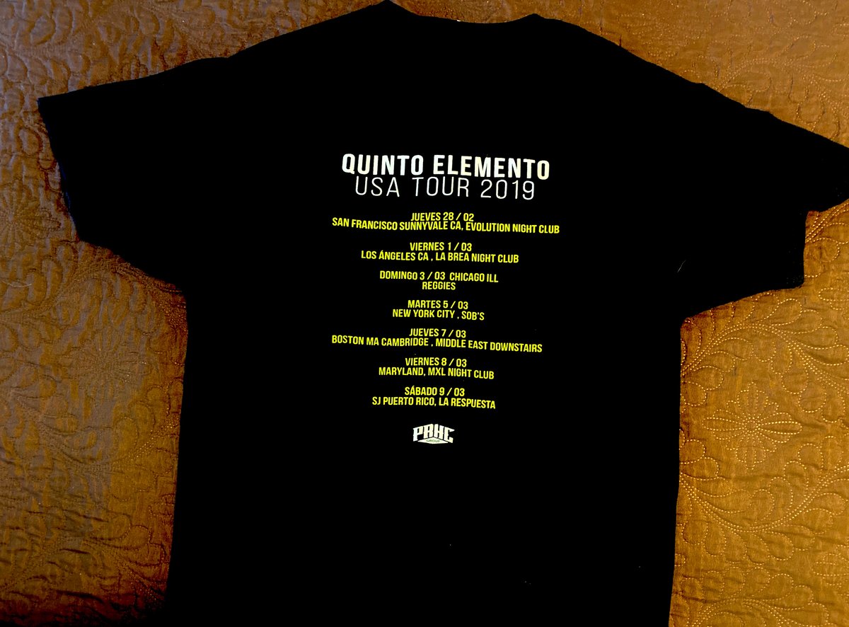 Image of Tierra Santa Quinto Elemento USA Tour 019