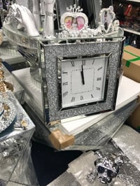 Large crystal clock 