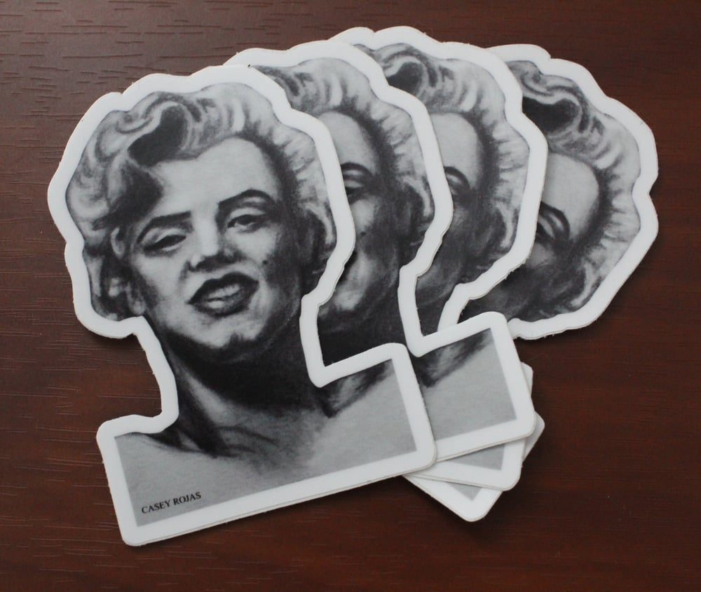 Image of Marilyn Monroe Sticker