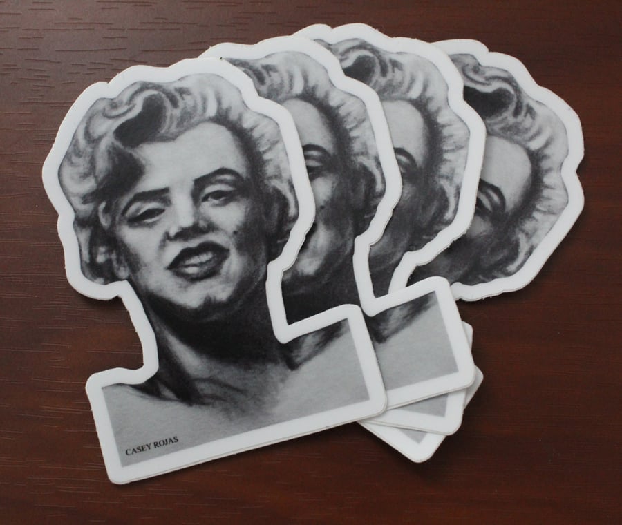 Image of Marilyn Monroe Sticker