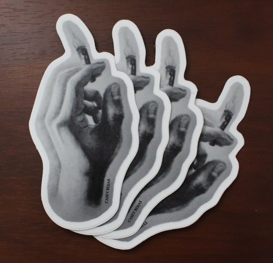 Image of Smoking Cannabis Sticker