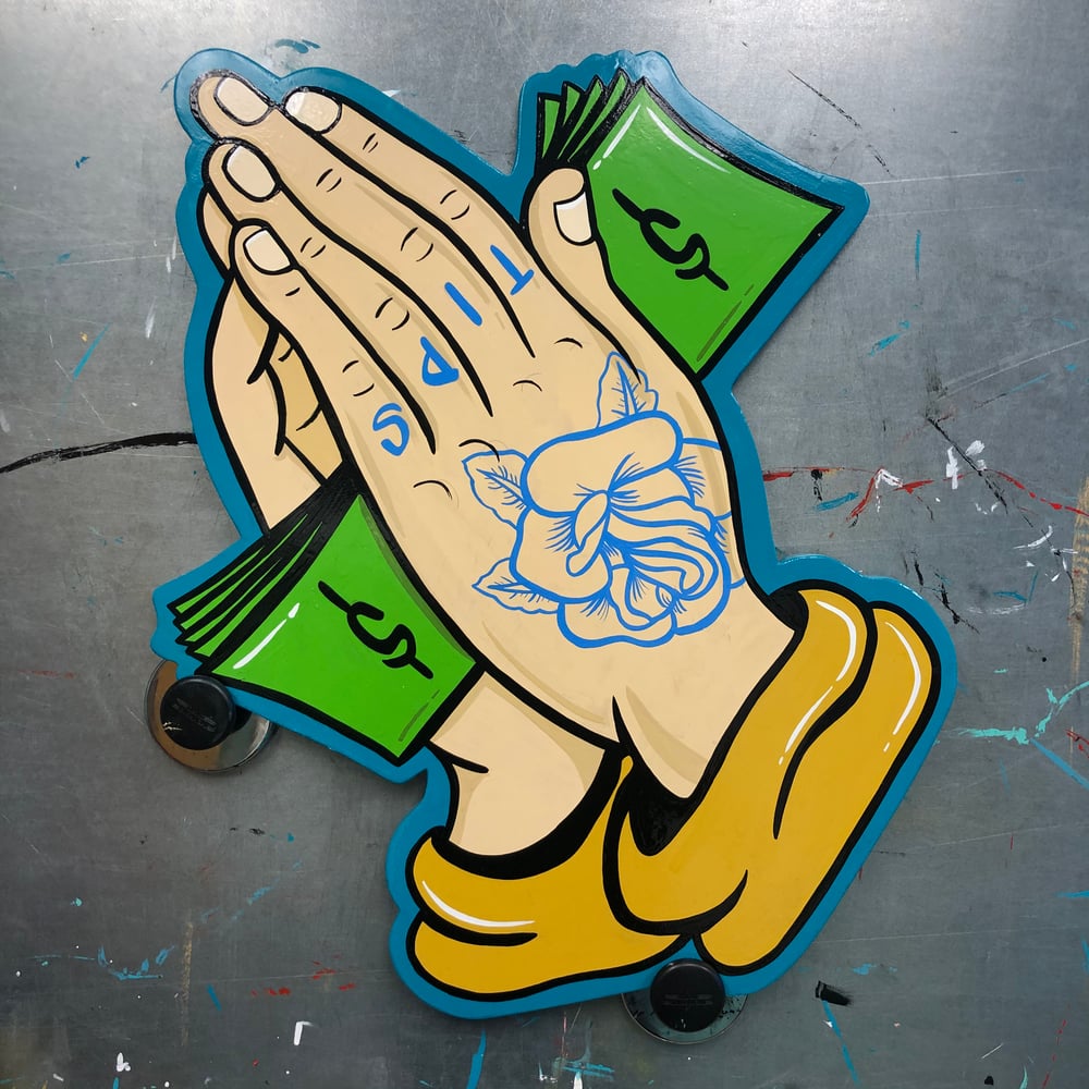 Praying for Tips- Blush